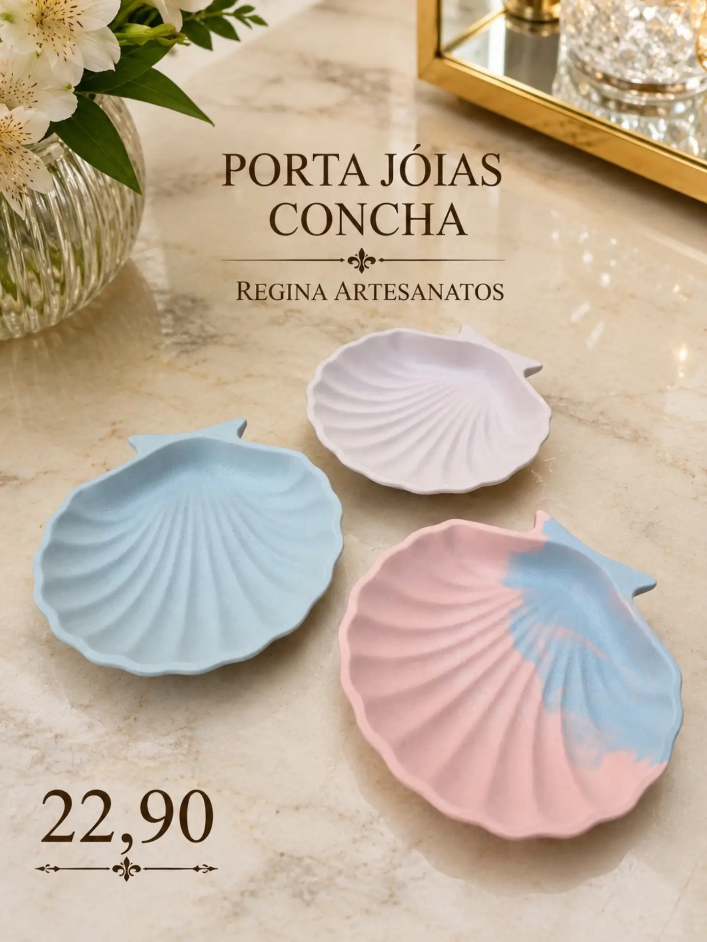 Porta-joias artesanais